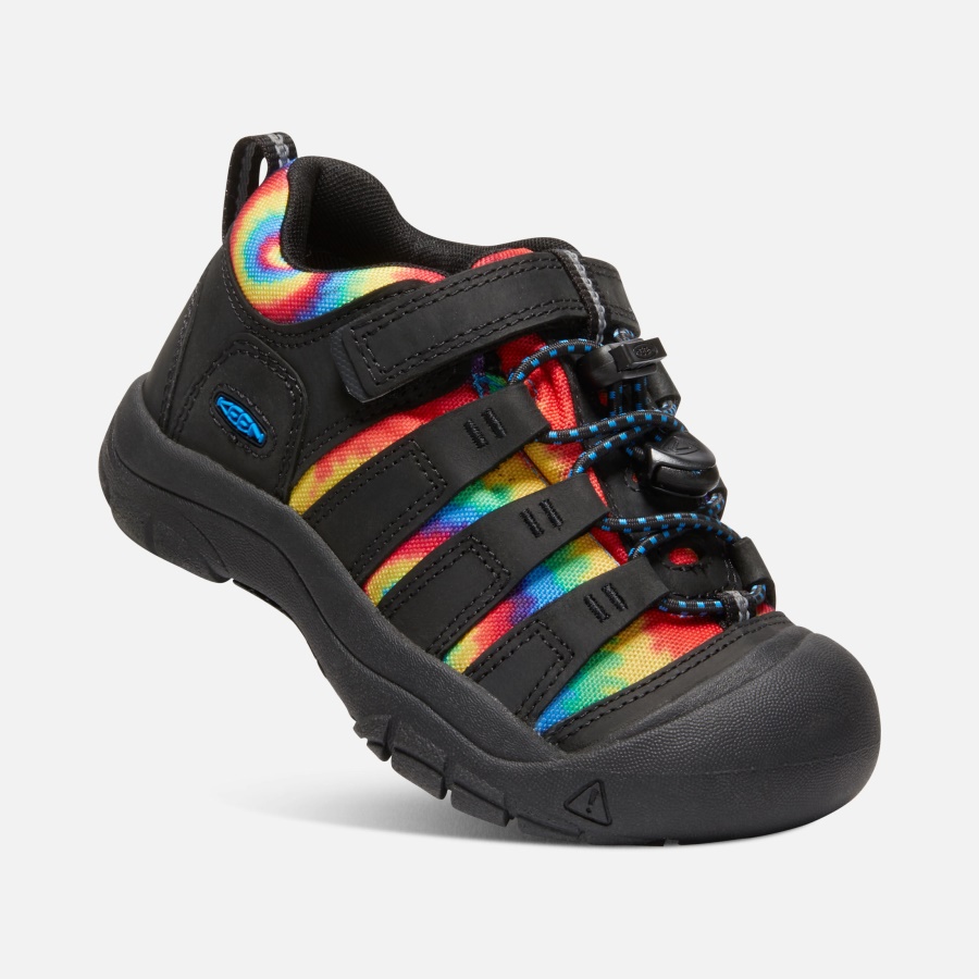 Black-Original Tie Dye Little Kids’ Newport Shoe Keen - Image 4