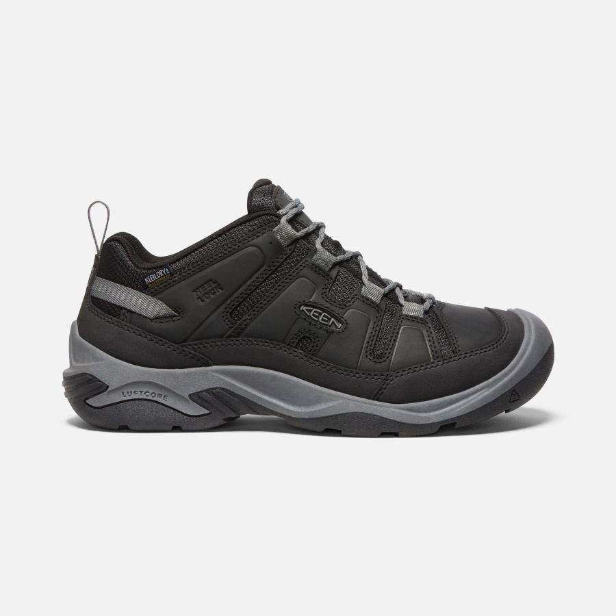 black_steel_grey_keen_mens_circadia_waterproof_shoe.jpg Black-Steel Grey Keen Men's Circadia Waterproof Shoe - Image 1