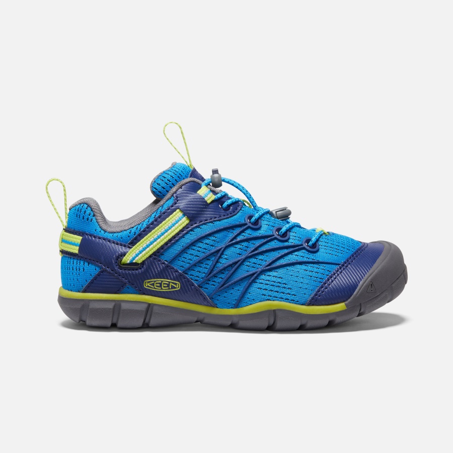 brilliant_blue_blue_depths_keen_big_kids_chandler_cnx.jpg Brilliant Blue-Blue Depths Keen Big Kids' Chandler CNX - Image 1