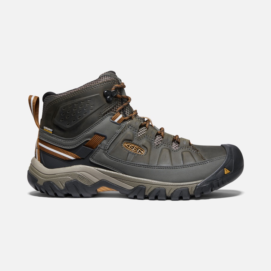 keen_black_olive_golden_brown_mens_targhee_iii_waterproof_mid.jpg Keen Black Olive-Golden Brown Men's Targhee III Waterproof Mid - Image 1