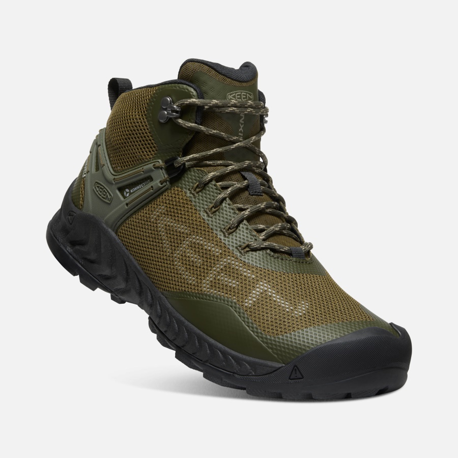 Keen Forest Night-Dark Olive Men's NXIS EVO Waterproof Boot - Image 4