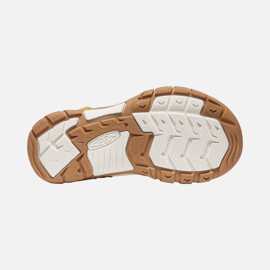 Keen Orange Peel-Yellow Big Kids' Newport x Outdoor Afro - Image 3