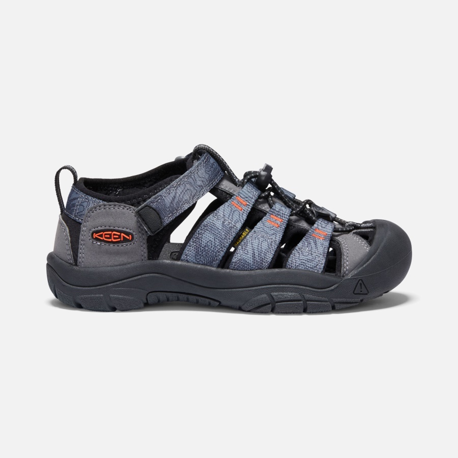 keen_steel_grey_black_big_kids_newport_h2.jpg Keen Steel Grey-Black Big Kids' Newport H2 - Image 1