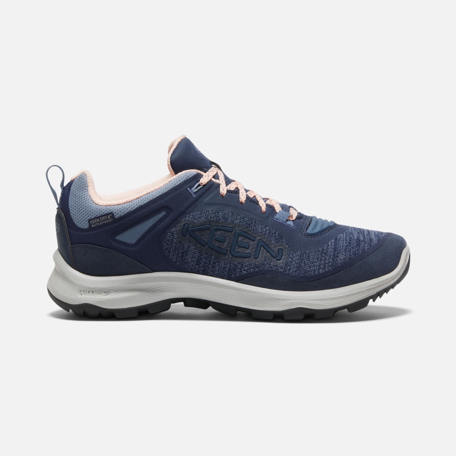 keen_vintage_indigo_peachy_keen_womens_terradora_flex_waterproof_shoe.jpg Keen Vintage Indigo-Peachy KEEN Women's Terradora Flex Waterproof Shoe - Image 1