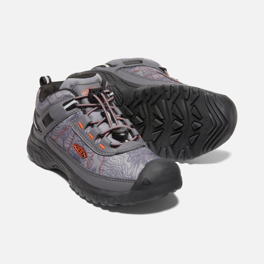Magnet-Scarlet Ibis Big Kids' Targhee Sport Vent Shoe Keen - Image 5