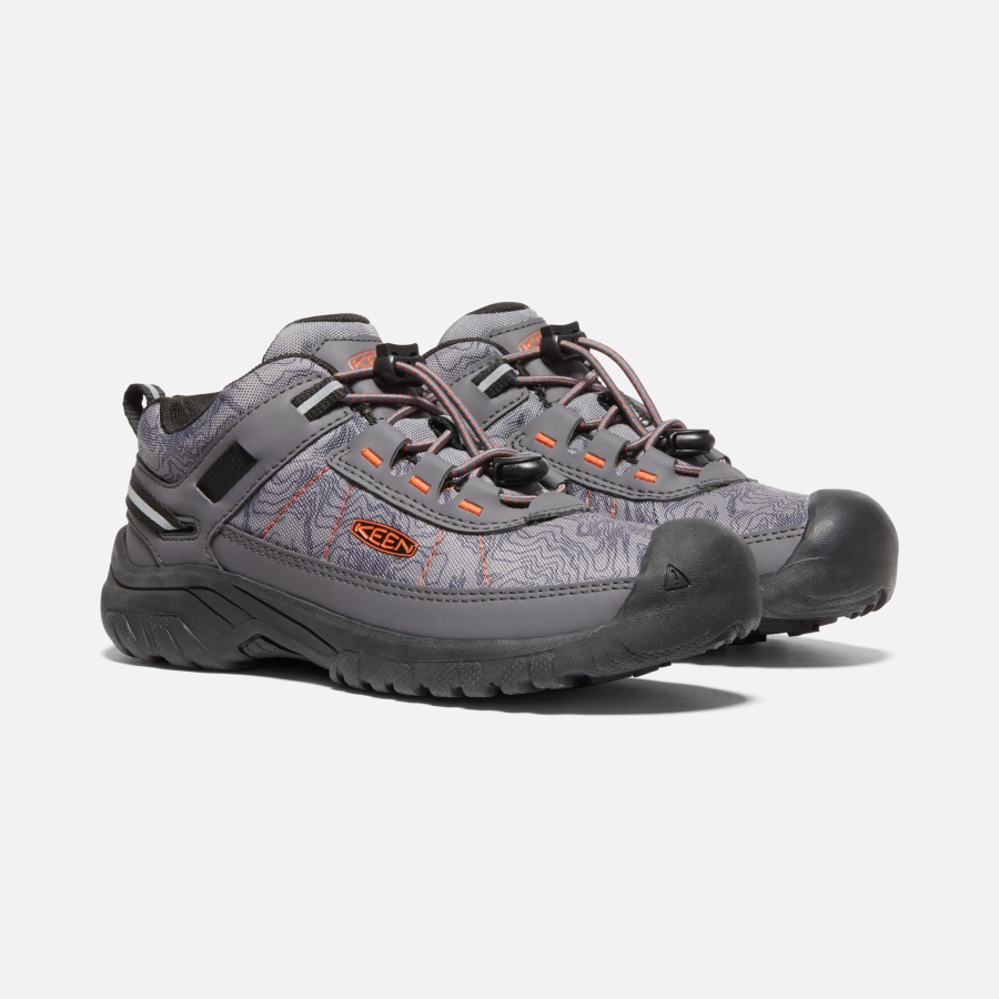 Magnet-Scarlet Ibis Big Kids' Targhee Sport Vent Shoe Keen - Image 6