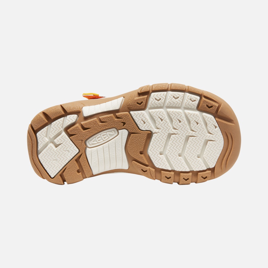 Orange Peel-Yellow Keen Little Kids' Newport x Outdoor Afro - Image 3