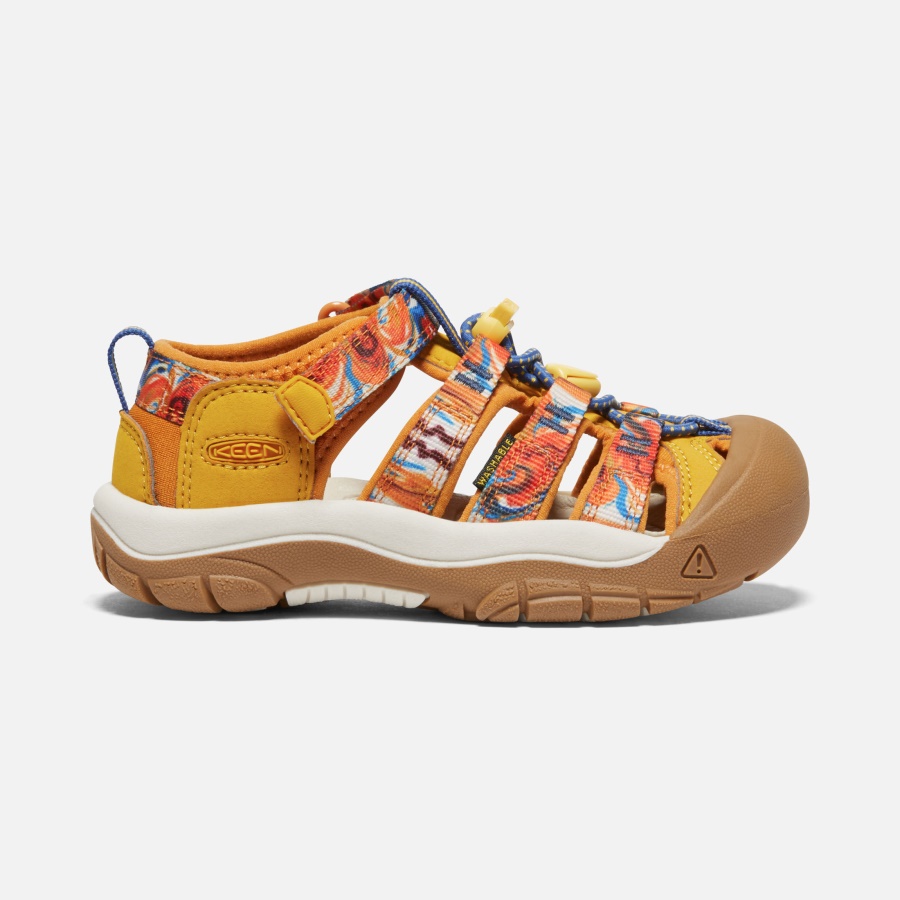 orange_peel_yellow_keen_little_kids_newport_x_outdoor_afro.jpg Orange Peel-Yellow Keen Little Kids' Newport x Outdoor Afro - Image 1