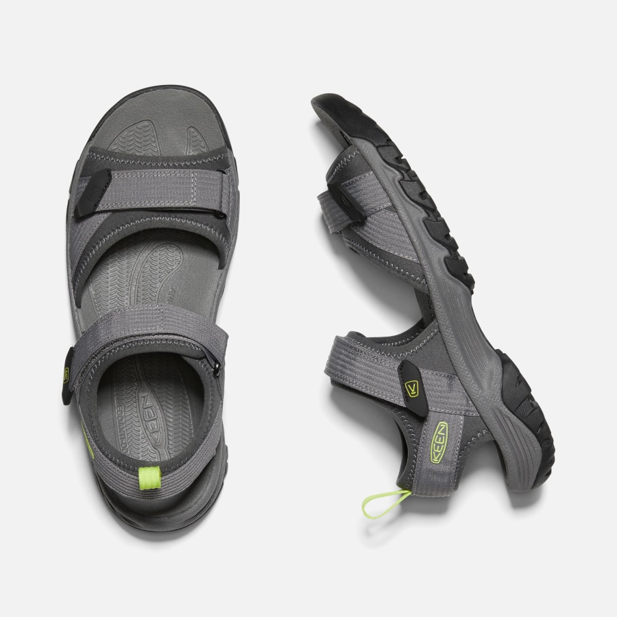 Steel Grey-Evening Primrose Men's Targhee III Open-Toe H2 Keen - Image 2