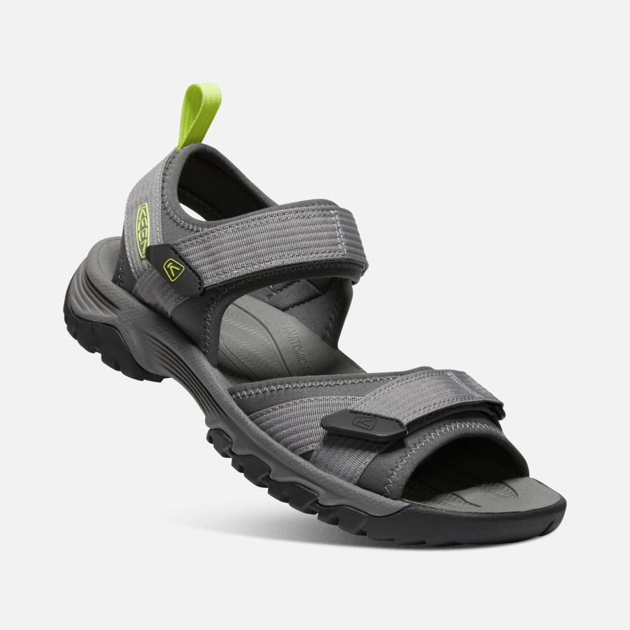 Steel Grey-Evening Primrose Men's Targhee III Open-Toe H2 Keen - Image 4