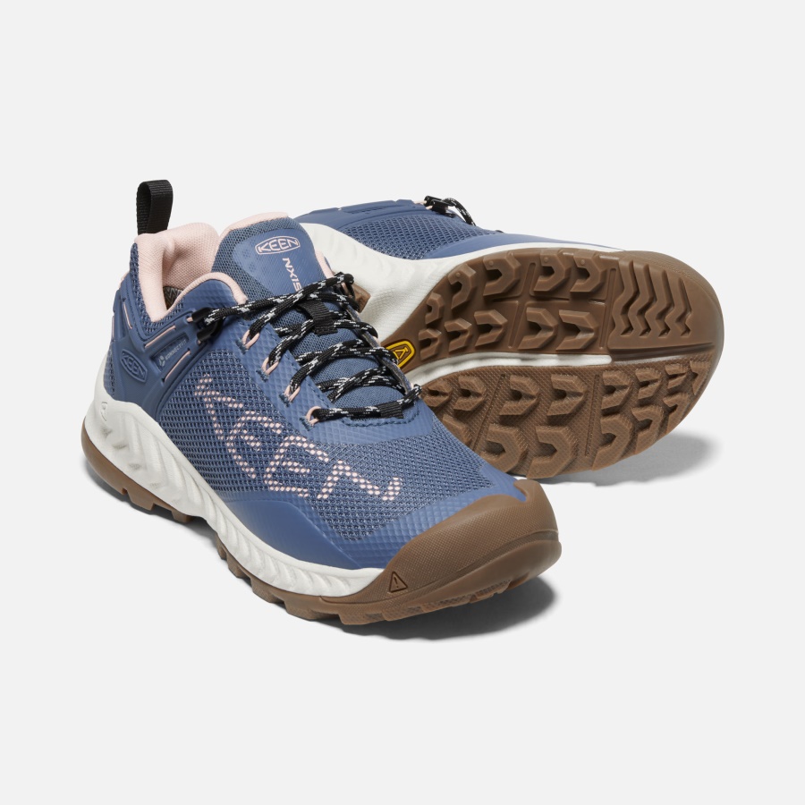 Vintage Indigo-Peachy KEEN Women's NXIS EVO Waterproof Shoe Keen - Image 5