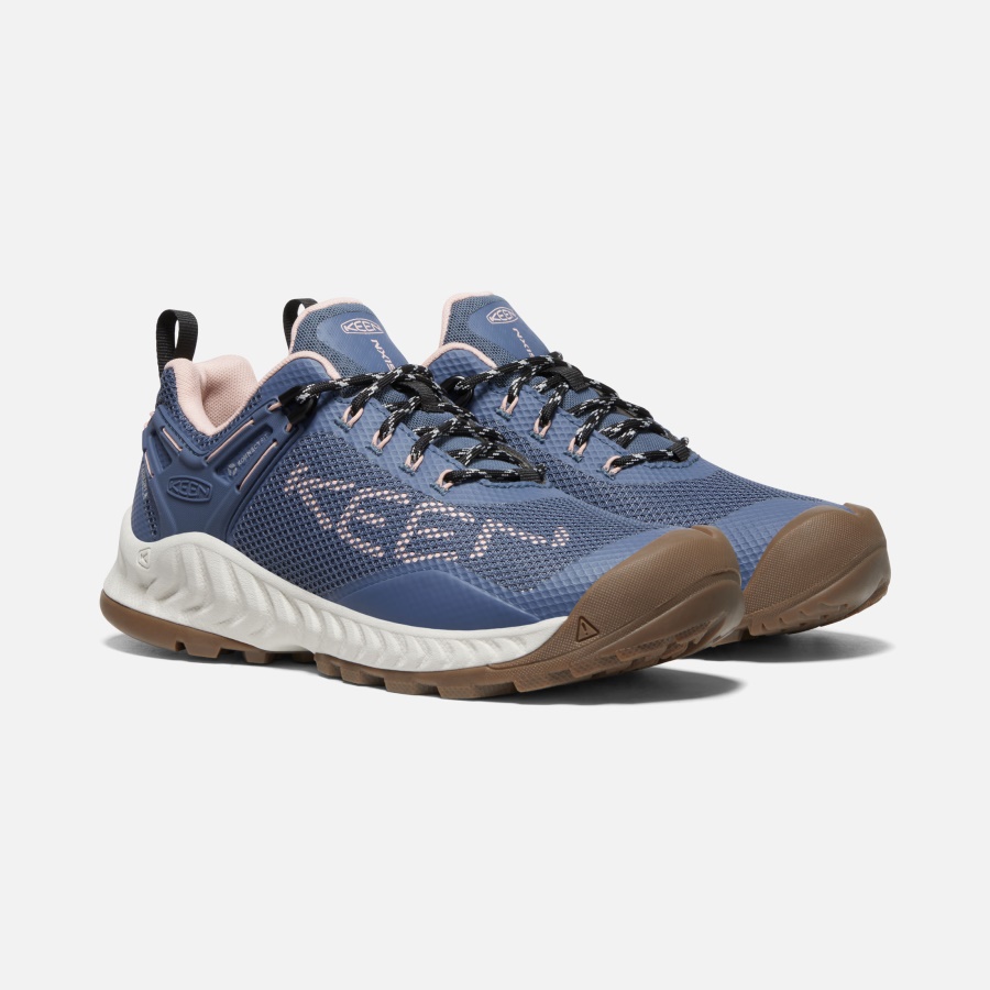 Vintage Indigo-Peachy KEEN Women's NXIS EVO Waterproof Shoe Keen - Image 6