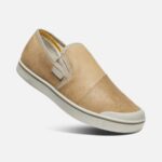 Beige-Silver Birch Keen Men's Eldon Harvest Leather Slip-On - Image 4