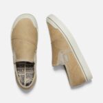 Beige-Silver Birch Keen Women's Elsa Harvest Leather Slip-On - Image 2