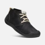 Black-Black Men's Mosey Leather Chukka Keen - Image 4