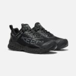 Black-Cloud Blue Keen Women's NXIS EVO Waterproof Shoe - Image 6