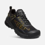 Black-KEEN Yellow Men's NXIS EVO Waterproof Shoe Keen - Image 4