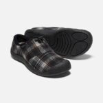 Black Plaid-Steel Grey Keen Women's Howser III Slide - Image 5