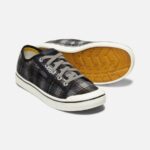 Black Plaid-Steel Grey Women's Elsa V Sneaker Keen - Image 5