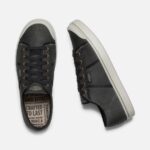 Black-Silver Birch Keen Men's Eldon Harvest Leather Sneaker - Image 2