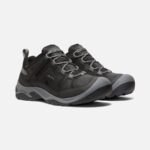 Black-Steel Grey Keen Men's Circadia Waterproof Shoe - Image 6