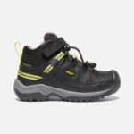 Black-Steel Grey Little Kids' Targhee Waterproof Boot Keen