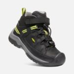 Black-Steel Grey Little Kids' Targhee Waterproof Boot Keen - Image 4
