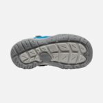 Blue Shadow-Mykonos Blue Little Kids' Knotch Hollow Sneaker Keen - Image 3