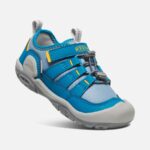Blue Shadow-Mykonos Blue Little Kids' Knotch Hollow Sneaker Keen - Image 4