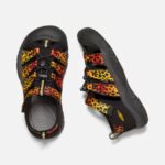 Cheetah Rainbow Big Kids' Newport H2 Keen - Image 2