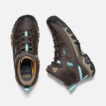 Coffee Bean-Porcelain Women's Targhee III Waterproof Mid Keen - Image 2