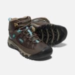 Coffee Bean-Porcelain Women's Targhee III Waterproof Mid Keen - Image 5