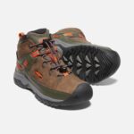 Dark Earth-Forest Night Keen Big Kids' Targhee Waterproof Boot - Image 5