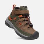 Dark Earth-Forest Night Keen Little Kids' Targhee Waterproof Boot - Image 4