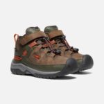 Dark Earth-Forest Night Keen Little Kids' Targhee Waterproof Boot - Image 6