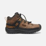 Dark Earth-Golden Brown Big Kids' Targhee Waterproof Boot Keen