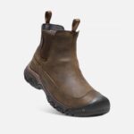 Dark Earth-Mulch Keen Men's Anchorage III Waterproof Boot - Image 4