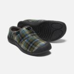 Green Plaid-Black Keen Men's Howser III Slide - Image 5
