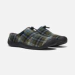 Green Plaid-Black Keen Men's Howser III Slide - Image 6