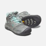 Grey-Blue Tint Keen Big Kids' Ridge Flex Waterproof Boot - Image 7