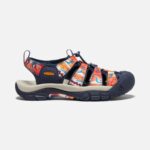 Groovy Orange-Navy Keen Men's Newport x Outdoor Afro