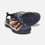 Groovy Orange-Navy Women's Newport x Outdoor Afro Keen - Image 5