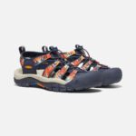 Groovy Orange-Navy Women's Newport x Outdoor Afro Keen - Image 6