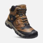 Keen Bison-Golden Brown Men's Ridge Flex Waterproof Boot Wide - Image 4