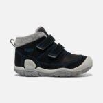 Keen Black-Mykonos Blue Big Kids' Knotch Double Strap Chukka