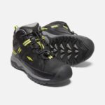 Keen Black-Steel Grey Big Kids' Targhee Waterproof Boot - Image 5