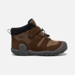 Keen Dark Earth-Black Big Kids' Knotch Chukka