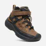 Keen DARK EARTH-GOLDEN BROWN Little Kids' Targhee Waterproof Boot - Image 4