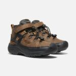 Keen DARK EARTH-GOLDEN BROWN Little Kids' Targhee Waterproof Boot - Image 6