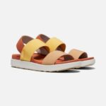 Keen Fossil Orange-Silver Birch Women's Elle Backstrap Sandal - Image 6